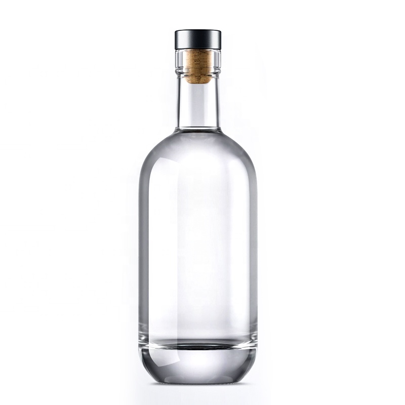 200ml 375ml 500ml 700ml 750ml 1000ml black glass bottle vodka spirit wine bottle for liquor
