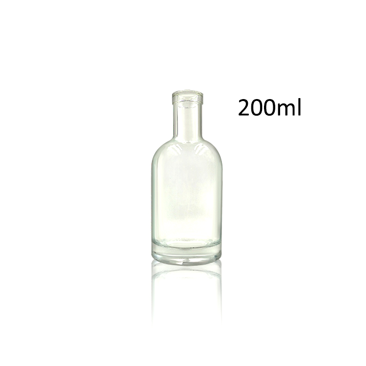 200ml 375ml 500ml 700ml 750ml 1000ml oslo liquor gin whisky glass vodka spirit bottle for Liquor