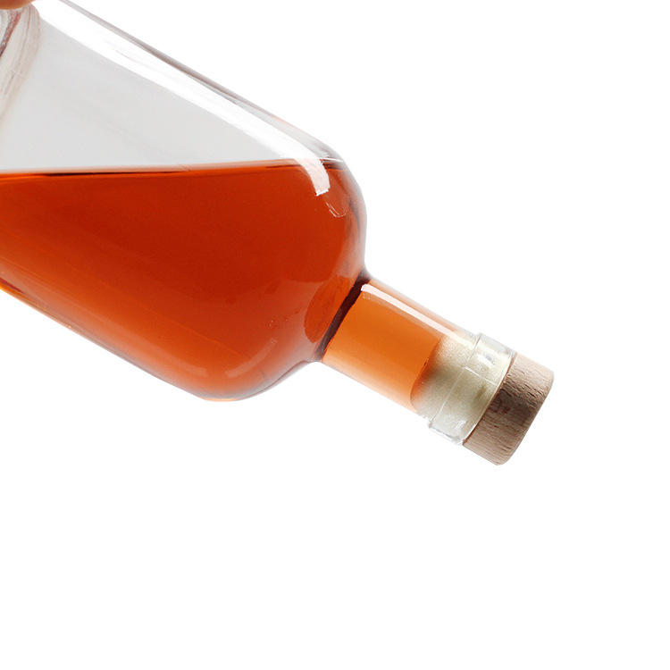 200ml 400ml 500ml 750ml 1000ml  Bottle Glass Vodka Spirit Bottle