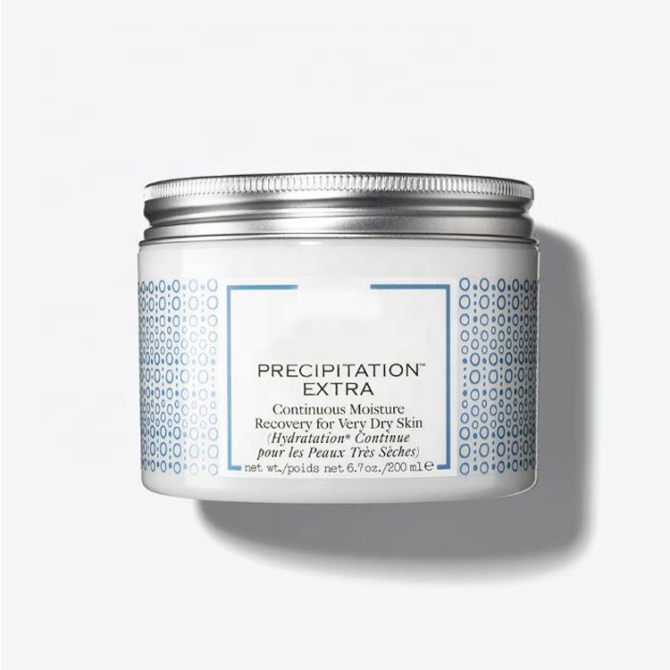 200ml 6oz Round PET Skin Care Makeup Products Container Lotion Cream Cosmetic Plastic Jar with Cap