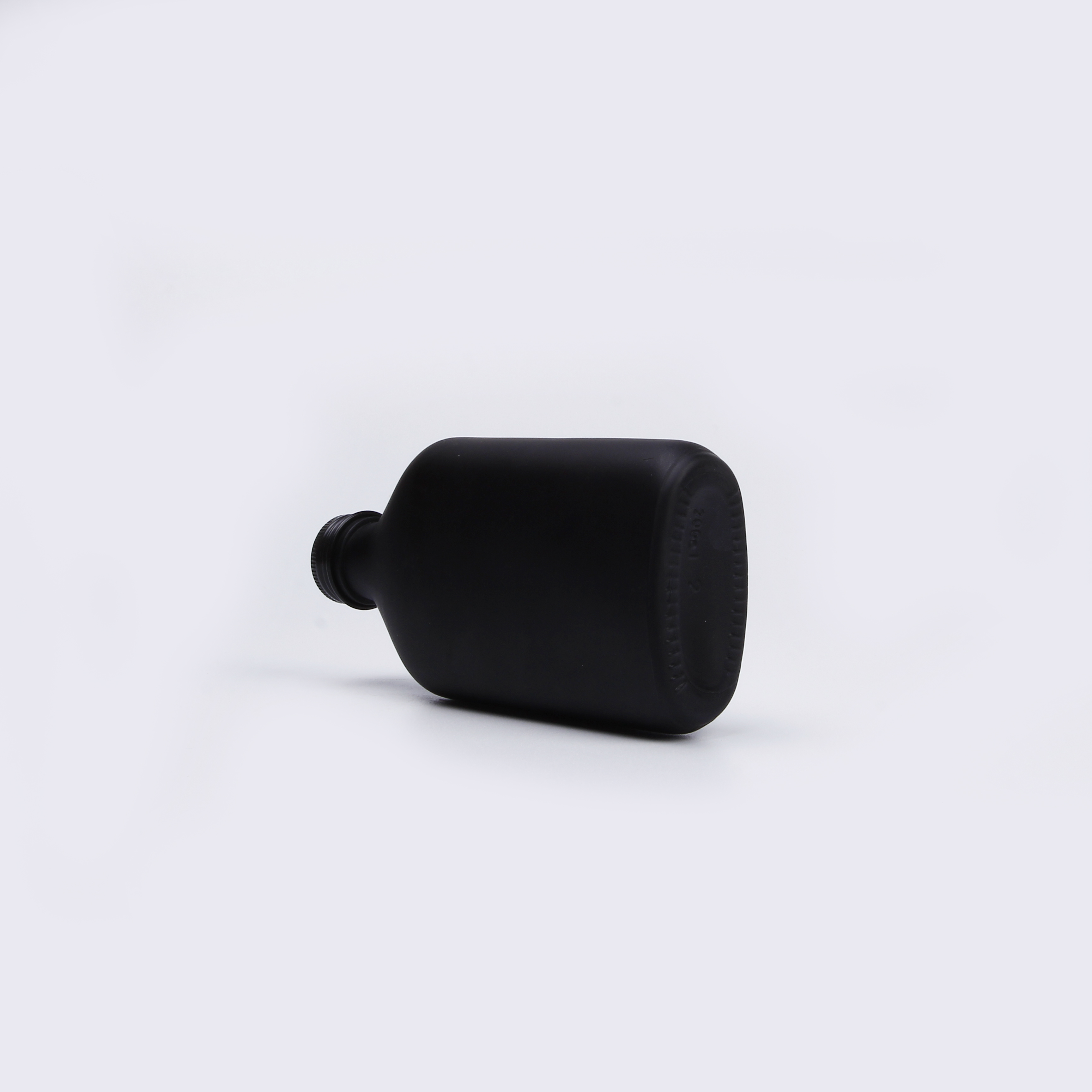 200ml Alcohol Liquor Drinking Flat Flask Glass Bottle With Aluminum Cap