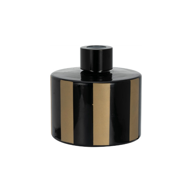 200ml Aromatherapy Bottle Round Shaped Clear Reed Diffuser Glass Bottle with Cap