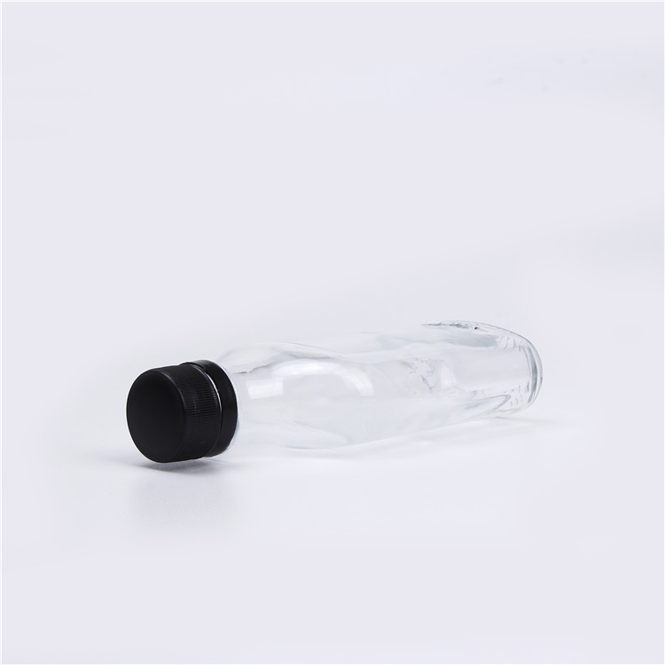200ml Clear Empty Glass Bottle For Packing Vodka / Spirit / Liquor / Wine