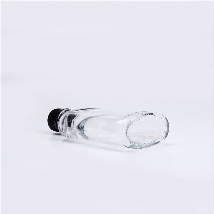 200ml Clear Empty Glass Bottle For Packing Vodka / Spirit / Liquor / Wine