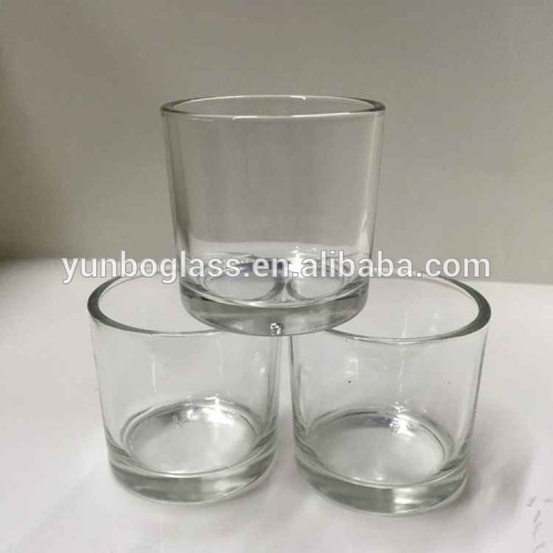 200ml Clear flint Transparent empty glass candle jars for candle making