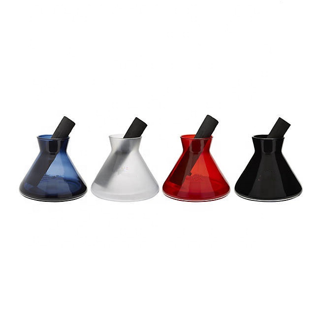 200ml Frosted Cutting Shape Home Decor Glass Reed Diffuser Bottle