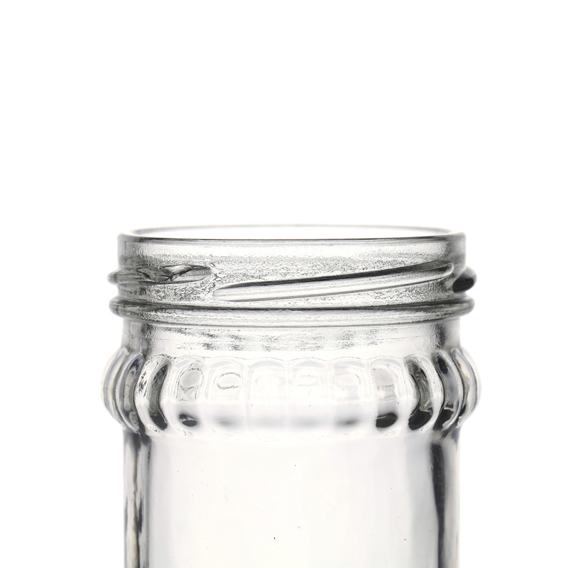 200ml Glass Jars and Bottles Storage Clear Empty Screw Top Round Customize Food Glass Jar