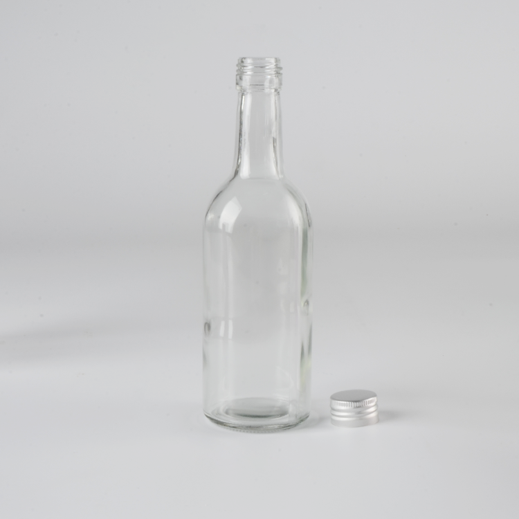 200ml Hot Sale Custom Glass Hot Sauce Bottles with Aluminum Screw Lid