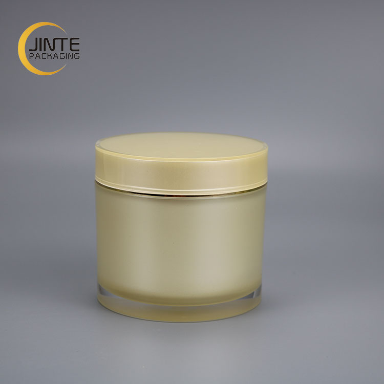 200ml Leakproof Thick Wall Yellow Body Botter Jars With Liner And Sealing Gasket