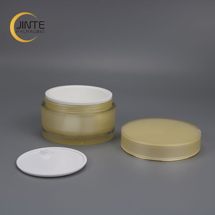 200ml Leakproof Thick Wall Yellow Body Botter Jars With Liner And Sealing Gasket