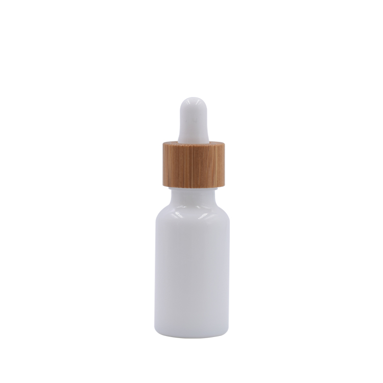 200ml Natural bamboo dropper essential oil bottles glass cosmetic bottles