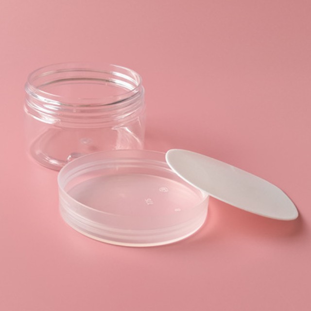 200ml PET clear nuts cosmetic packaging jars plastic jars for flowers tea