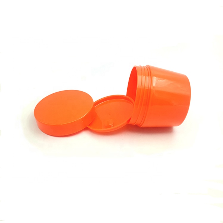 200ml PP cosmetic jar, plastic jar for cream,matte black cosmetic jar