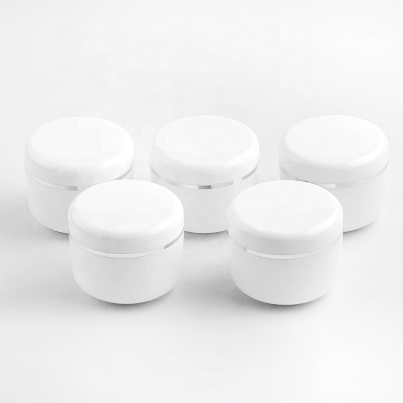 200ml Plastic PP cream round jar with lids for cosmetic jars