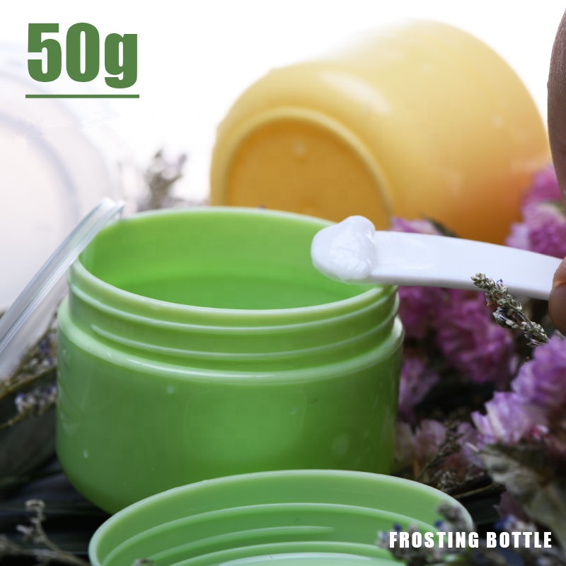 200ml Plastic PP cream round jar with lids for cosmetic jars