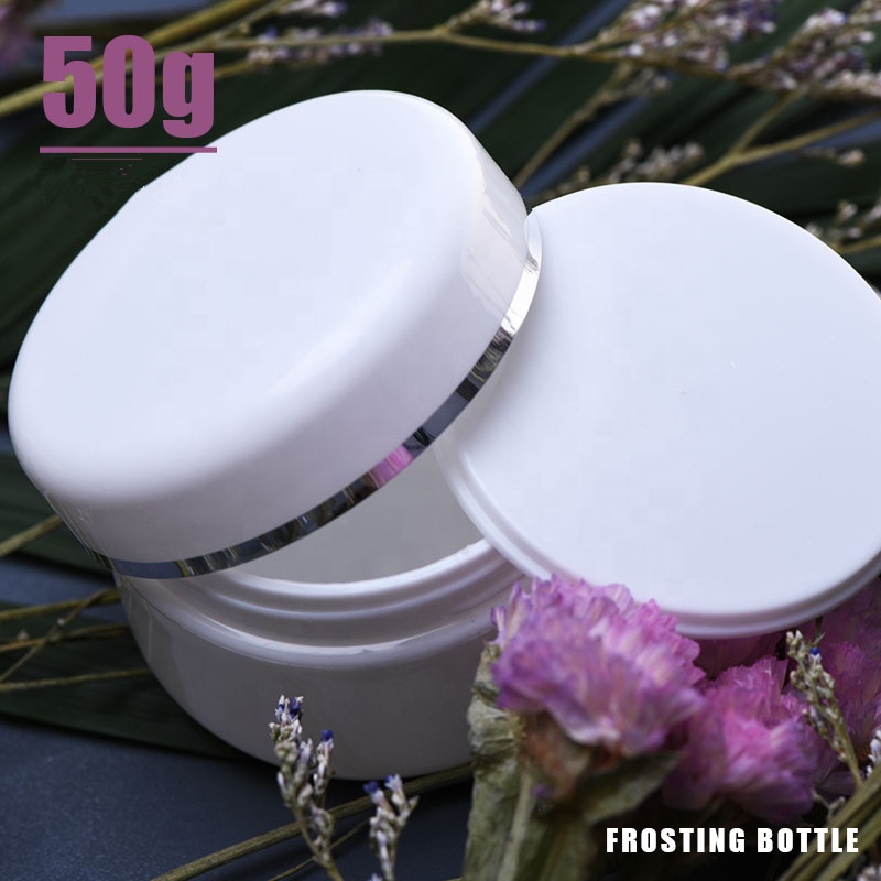 200ml Plastic PP cream round jar with lids for cosmetic jars
