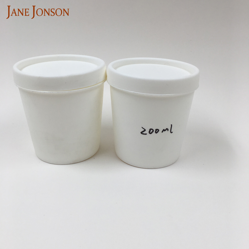 200ml clear plastic luxurious Cream Jar for cosmetic packaging