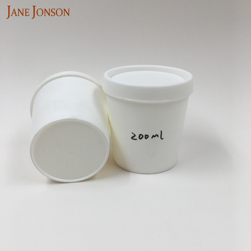 200ml clear plastic luxurious Cream Jar for cosmetic packaging