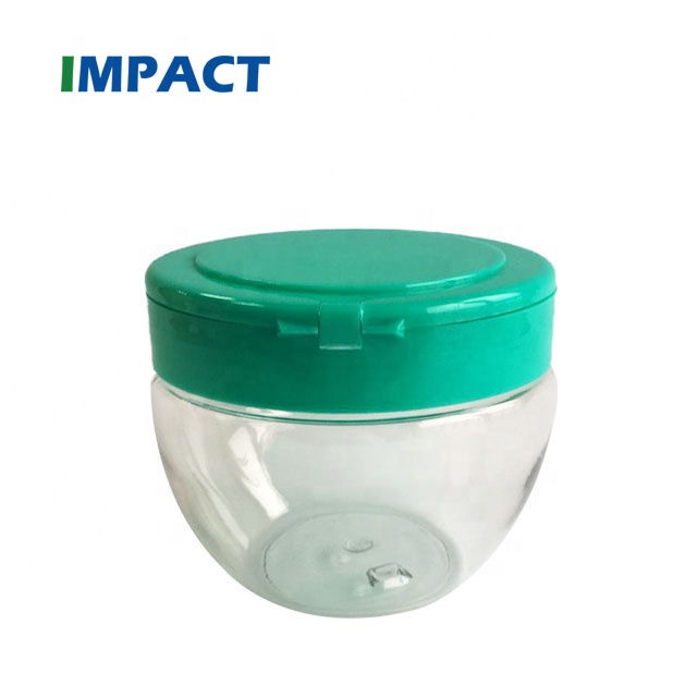 200ml cosmetic skin care food empty clear plastic jar
