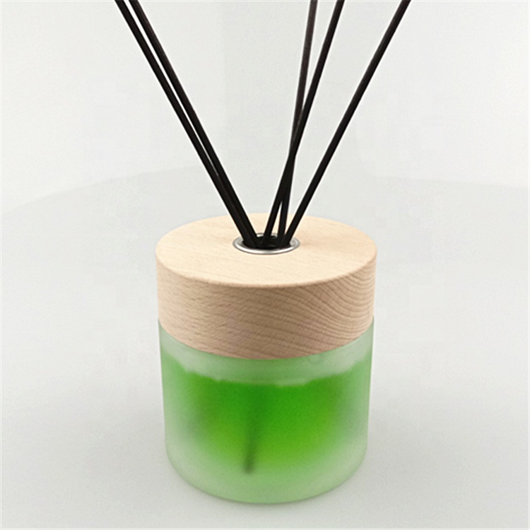 200ml empty reed diffuser glass bottle frosted