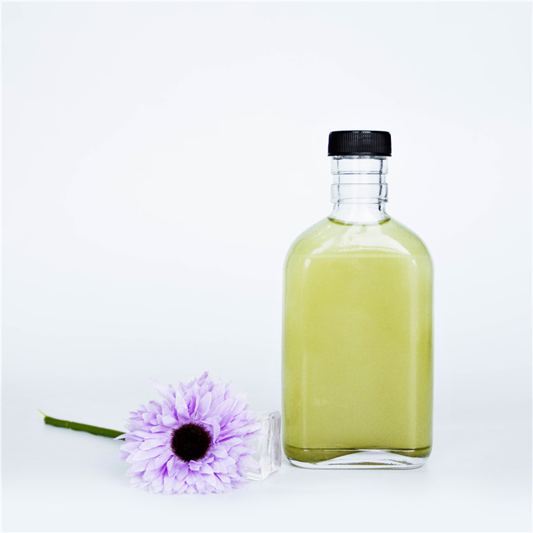 200ml empty transparent glass ice wine glass bottle