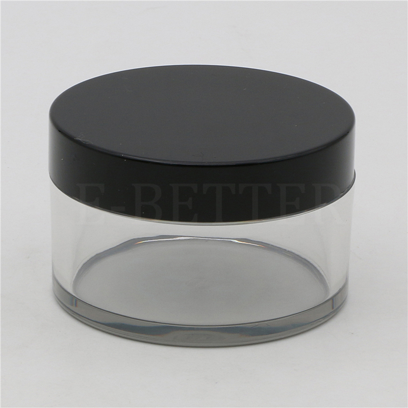 200ml luxury PET plastic container jar for cosmetic body cream