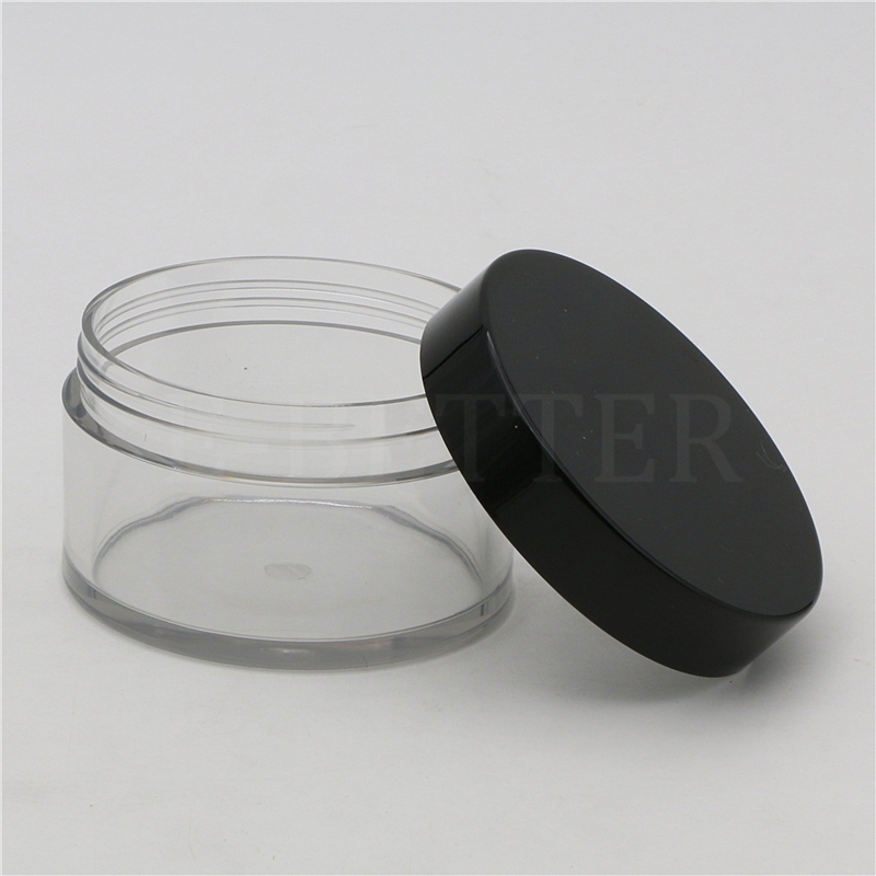 200ml luxury PET plastic container jar for cosmetic body cream