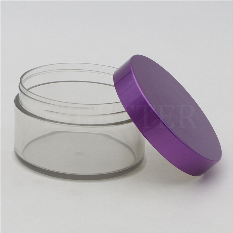 200ml luxury PET plastic container jar for cosmetic body cream