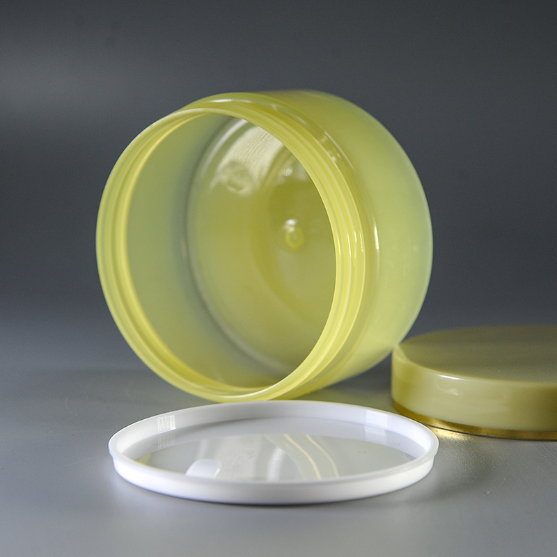 200ml plastic 8oz albumen powder cosmetic colorful PET shampoo body lotion facial cream jar