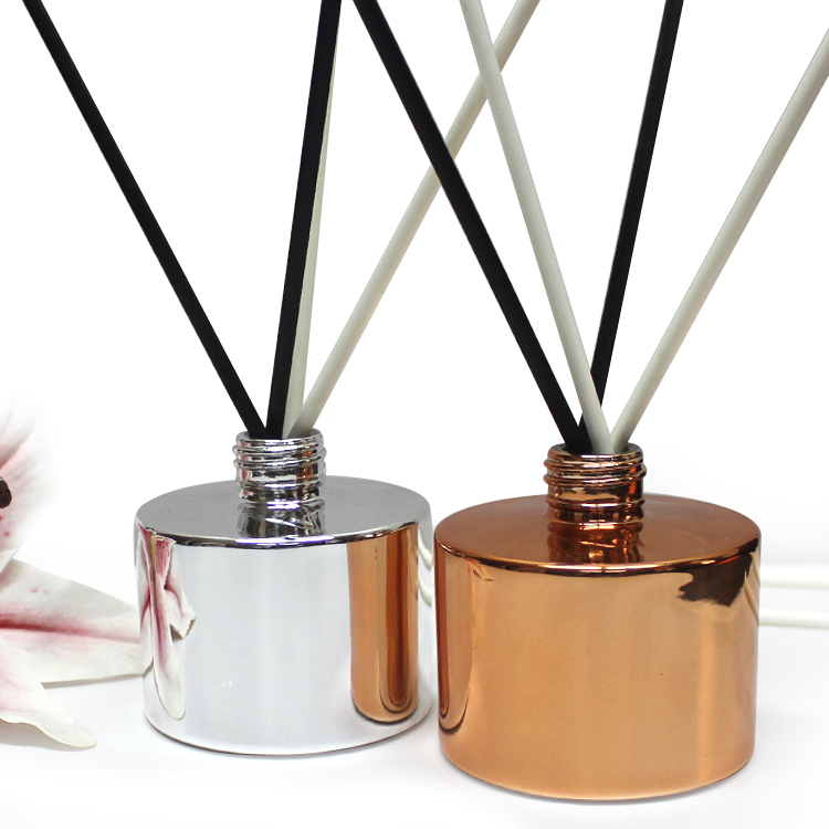 200ml rose gold silver rose gold reed glass diffuser bottles
