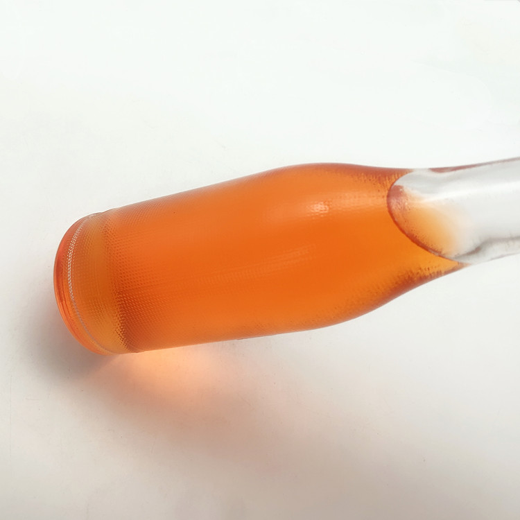 200ml round glass juice bottle for carbonate beverages with crown cap