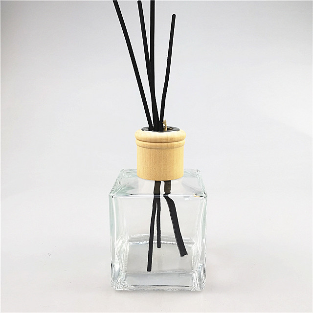 200ml square reed diffuser glass bottle