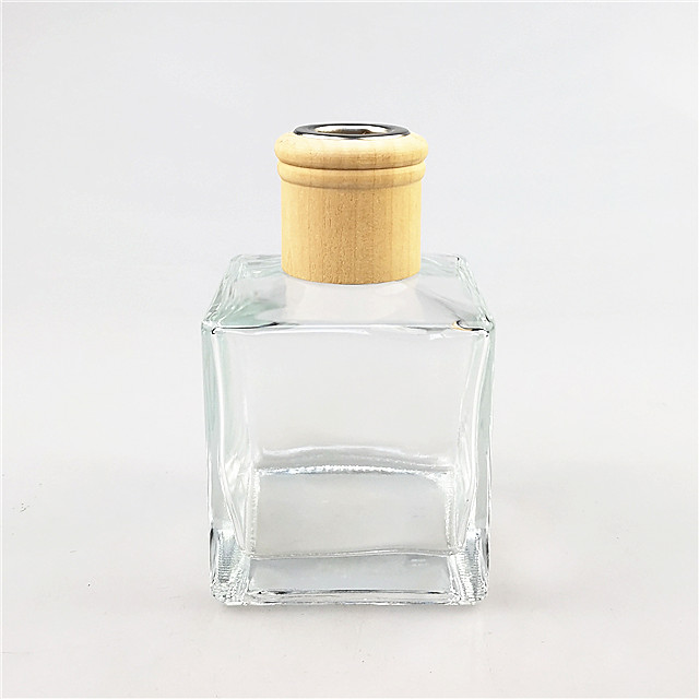 200ml square reed diffuser glass bottle