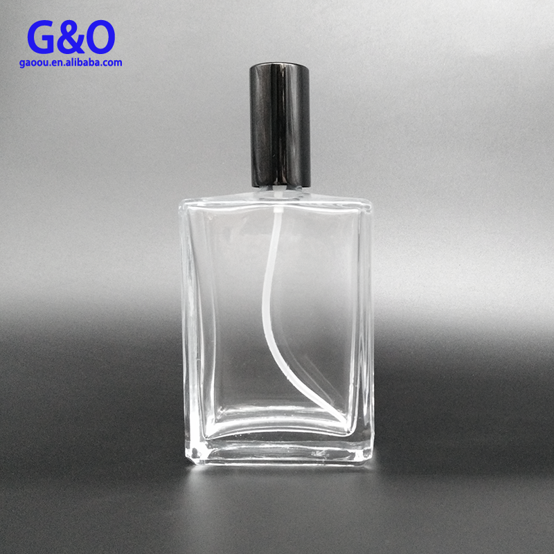 2017 hot new products 15ml 30ml 60ml clear transparent glass bottle with atomizer mist spray cap for perfume or fregrence oil