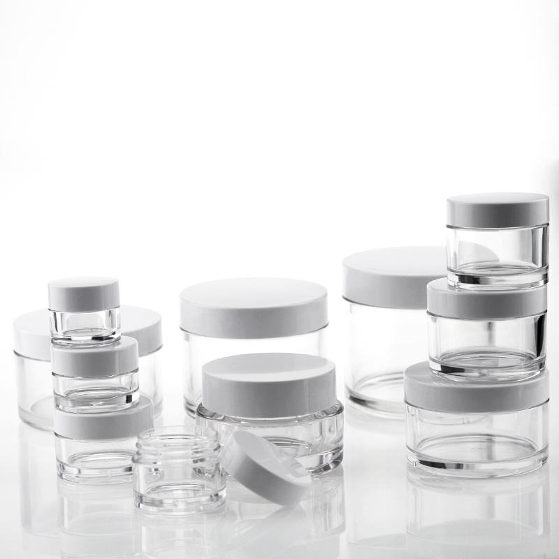 2018 New Small 8g Container Empty Plastic PETG Cosmetic Jar