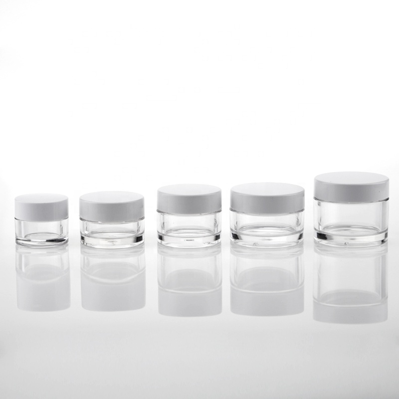 2018 New Small 8g Container Empty Plastic PETG Cosmetic Jar