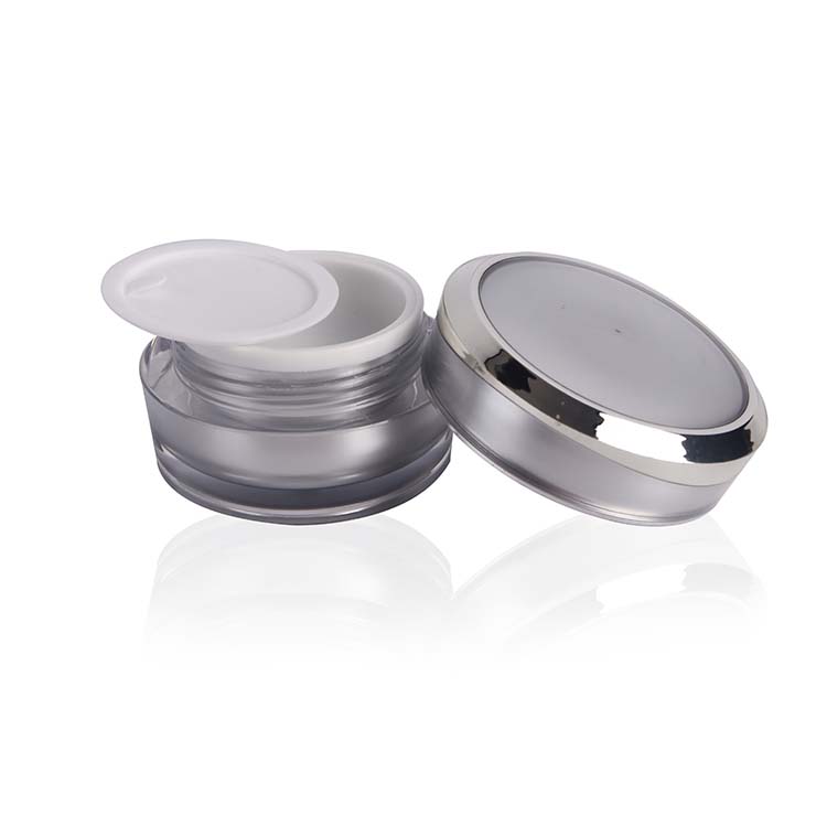 2018 New product Alibaba China supplies cosmetic packaging15g 30g 50g 1oz double wall cosmetic cream jar