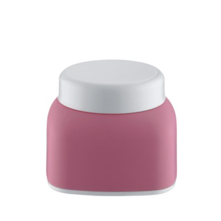 2018 new arrival blue sky beautiful round shape PP plastic jar 50ml, 100ml for cream, gel