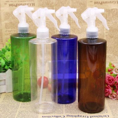 2018 new style chemical use plastic spray bottles 500ml with plastic trigger