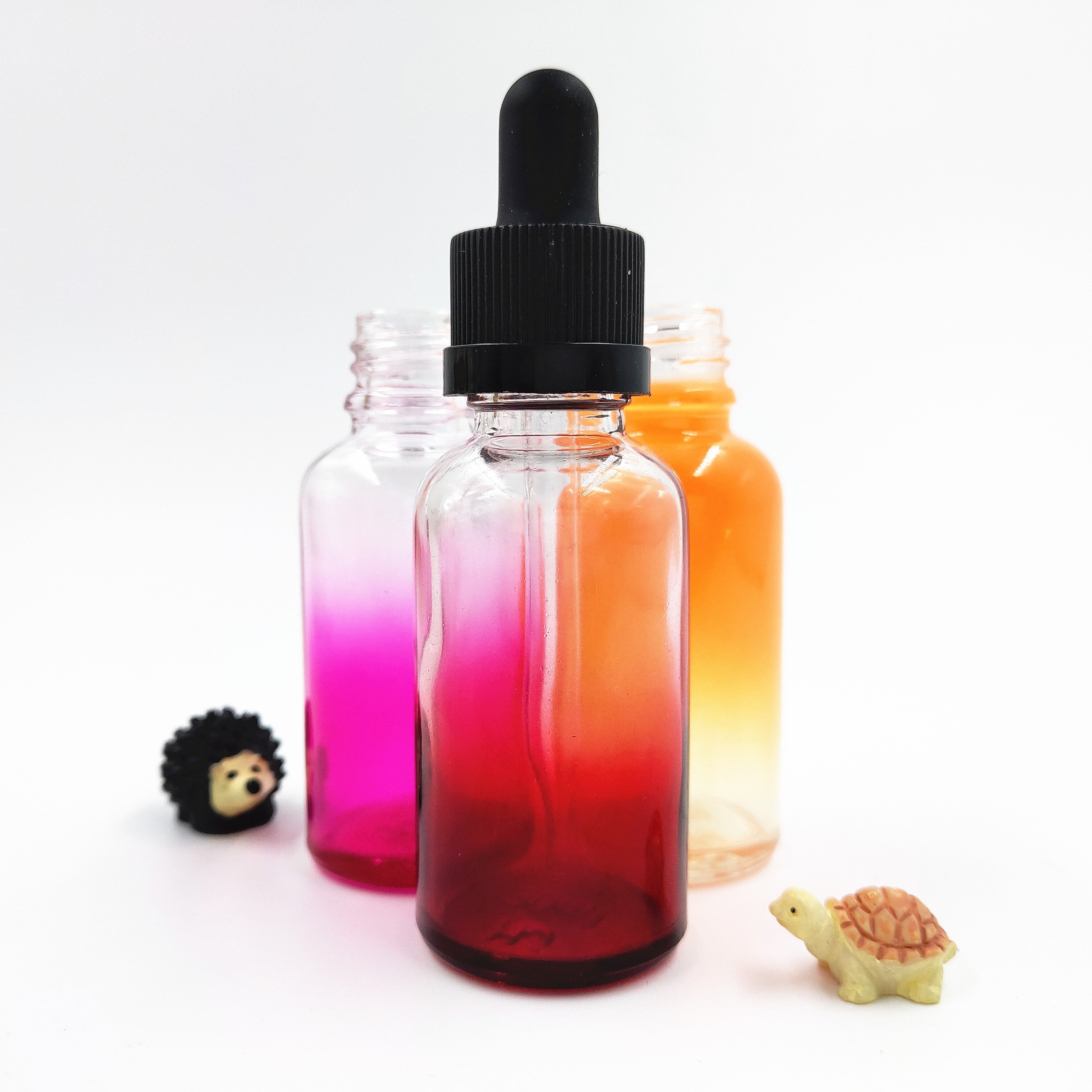 2019 10ml 15ml 30ml 60ml 120ml glass dropper bottles cosmetic coloured essential oil glass dropper bottle