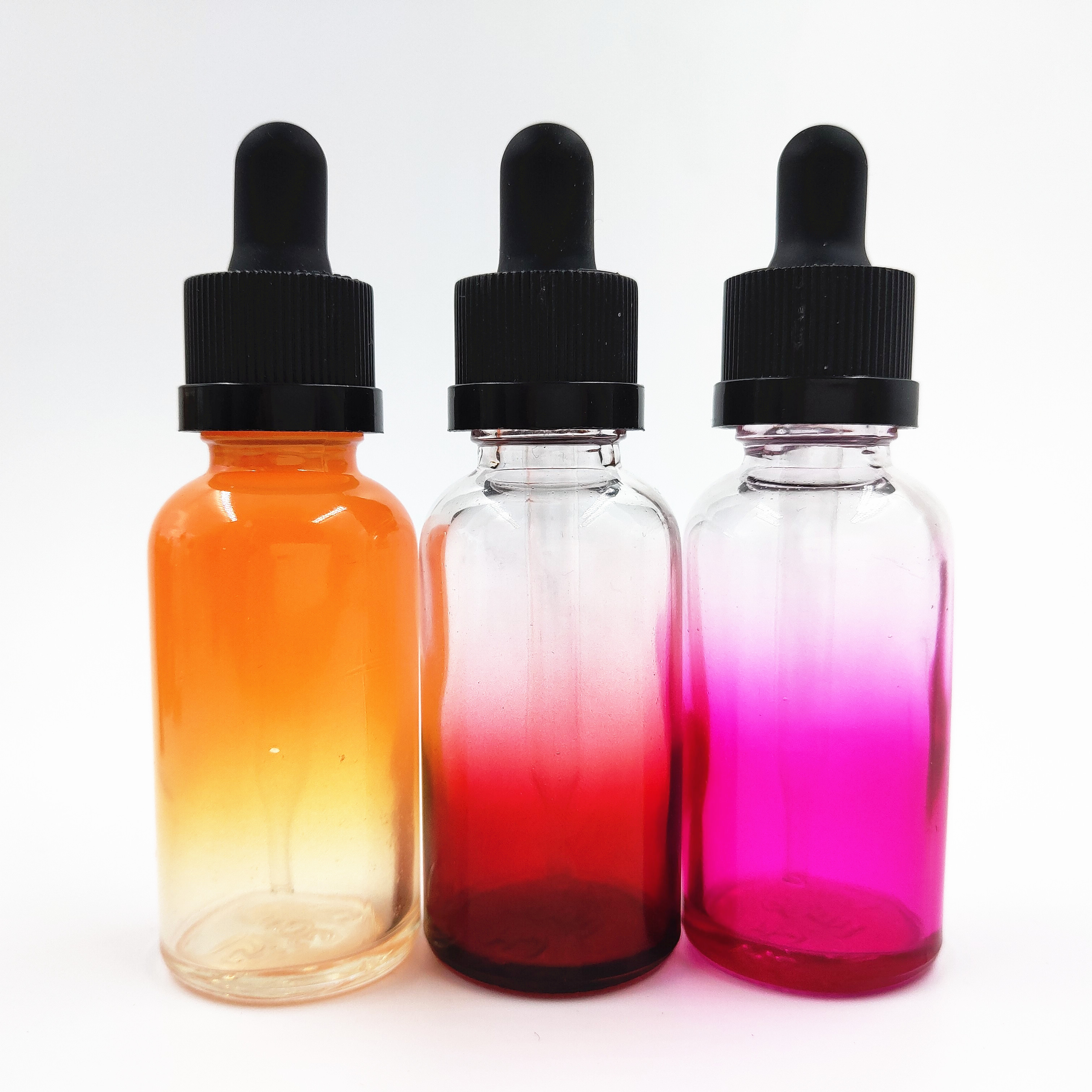 2019 10ml 15ml 30ml 60ml 120ml glass dropper bottles cosmetic coloured essential oil glass dropper bottle