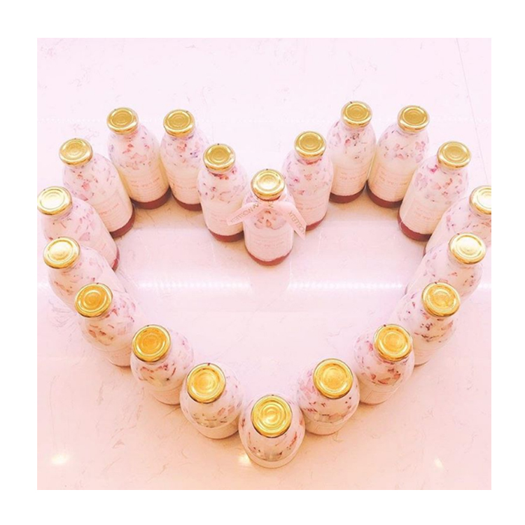 2019 Hot Sale 500Ml 16Oz Glass Beverage Bottle Milk Tea Coffee Juice Cup Enzyme E-Juice Bottle With Aluminum Cap