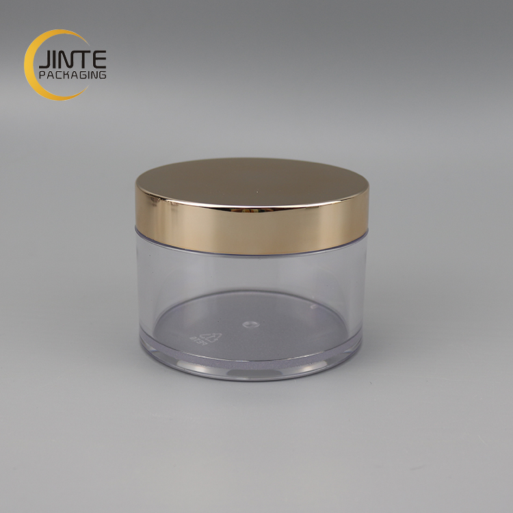 2019 Luxury Round Shape Thick Wall Packaging 200ml Cosmetic Skin Cream Jar