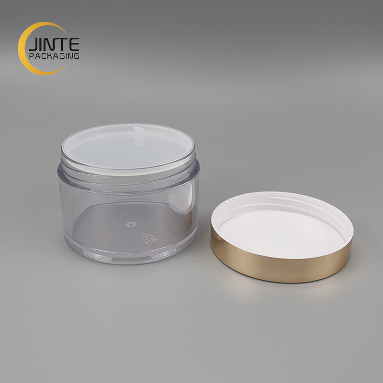 2019 Luxury Round Shape Thick Wall Packaging 200ml Cosmetic Skin Cream Jar