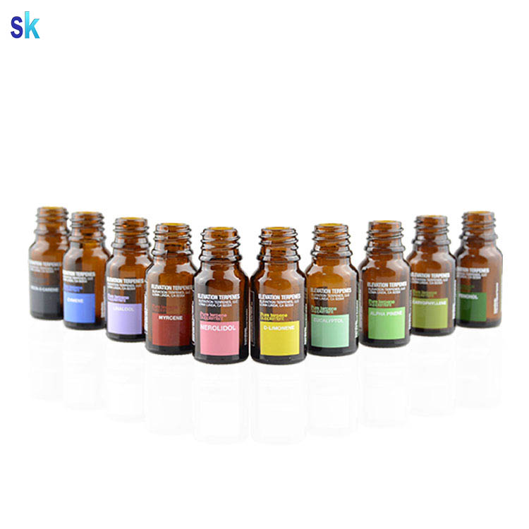 2019 New Glass bottle Essential Oil Bottle 10 Ml Amber Glass Bottle