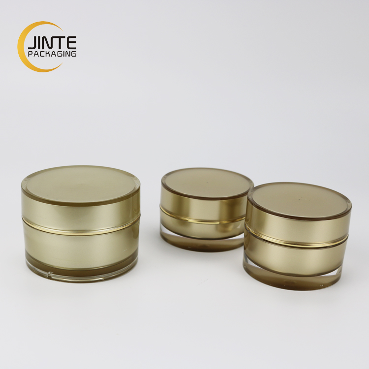 2019 New Product Facial Scrub Package 5ml 10ml 15ml 30ml 50ml 100ml 200ml Lips Powder Gold Cosmetic Jar