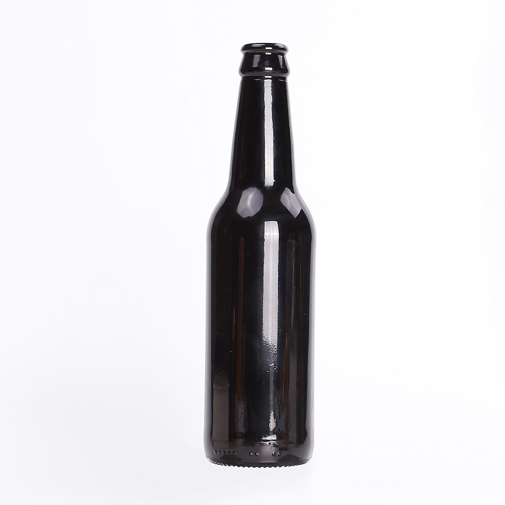 2019 Newest Amber Green Beer Packaging Glass Bottle with Crown Lid Beer Bottle 330 ml 500 ml 650 ml