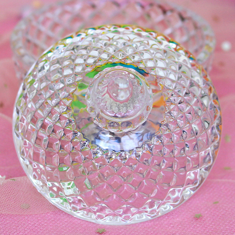 2019 Popular sales 320g container food storage, small glass candy jar