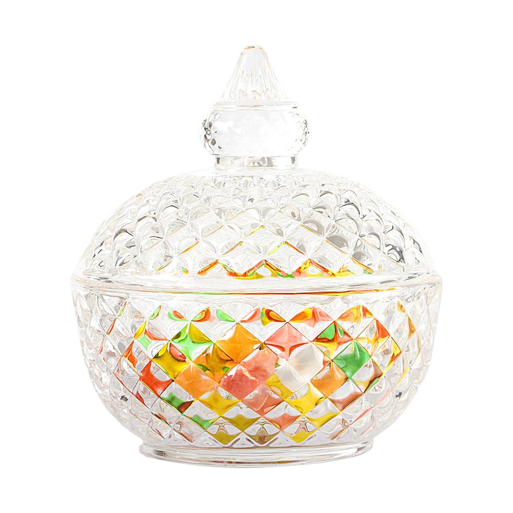 2019 Popular sales 320g container food storage, small glass candy jar