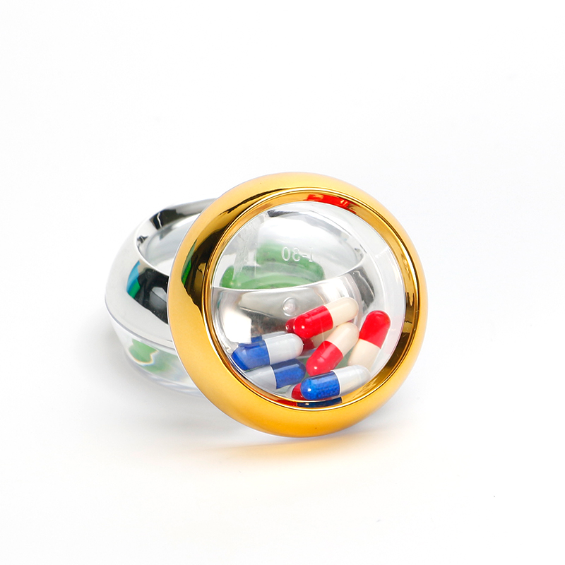2019 Popular sales Anti-wrinkle and moisturizing pill serum essence capsule box container, capsule container